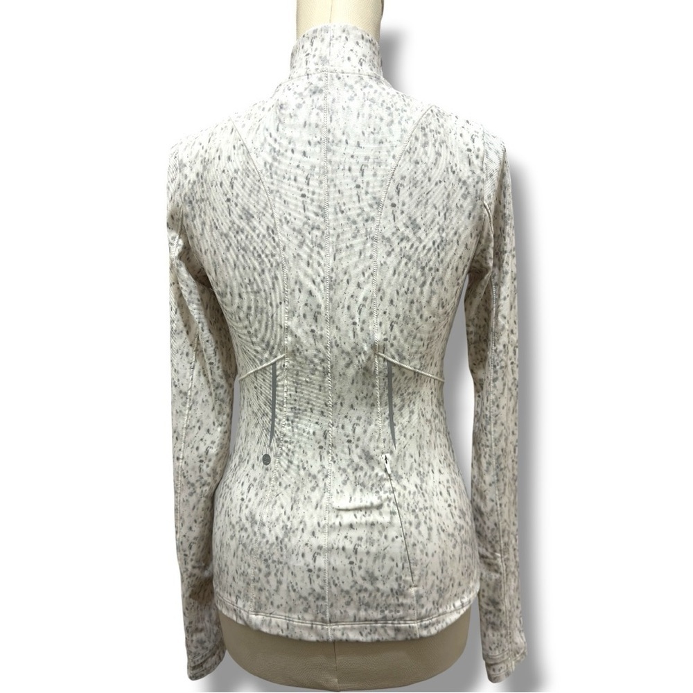 325 CALIA | NWOT Gray Snow Speckled Quarter-Zip Turtleneck Pullover (size XS) - Picture 4 of 16